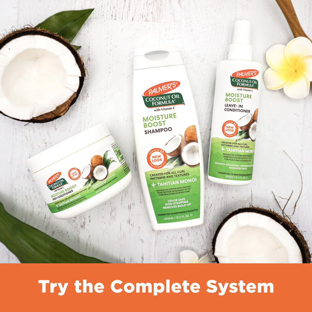 Palmer's root-to-tip moisture demonstration for healthier-looking hair