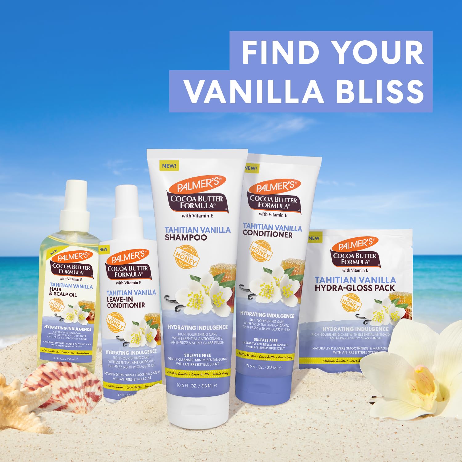 Hydration-focused look on color-treated hair after Palmer's conditioner.