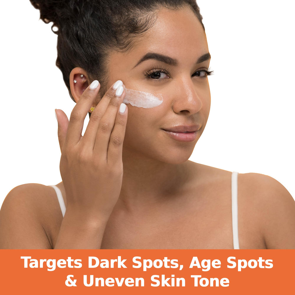 Morning routine scene with Palmer's Fade Cream texture for even application.