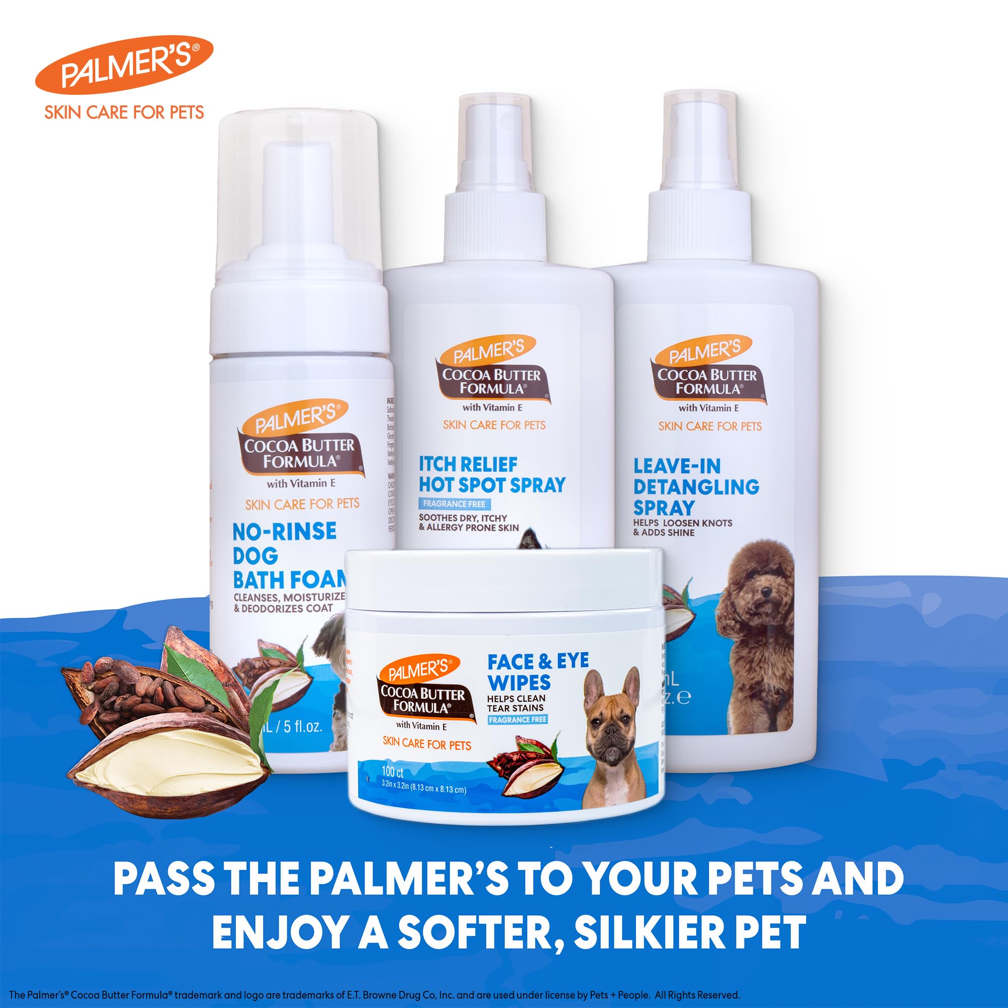 Palmer's for Pets soft silky coat after use