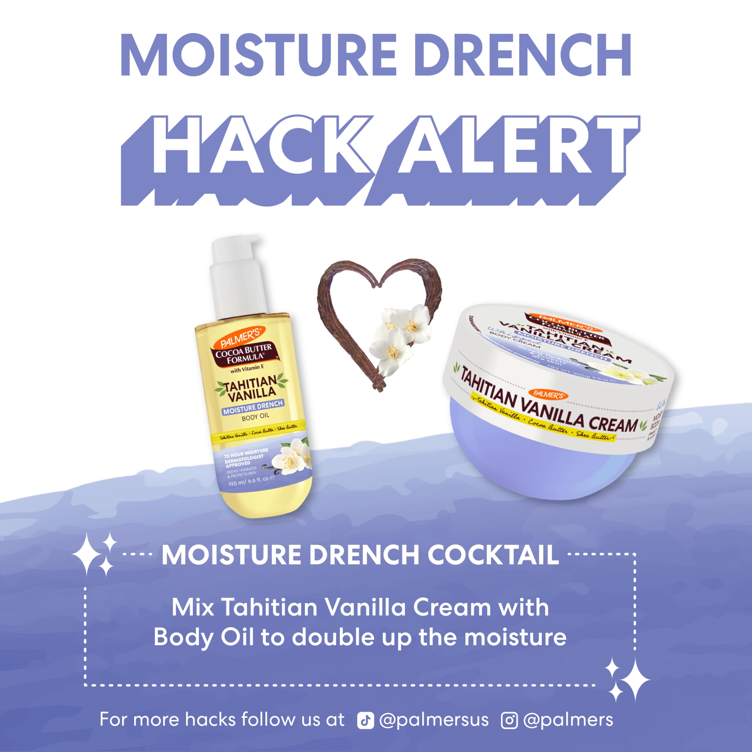 Palmer's post-shower moisture seal with a light, non-greasy feel.
