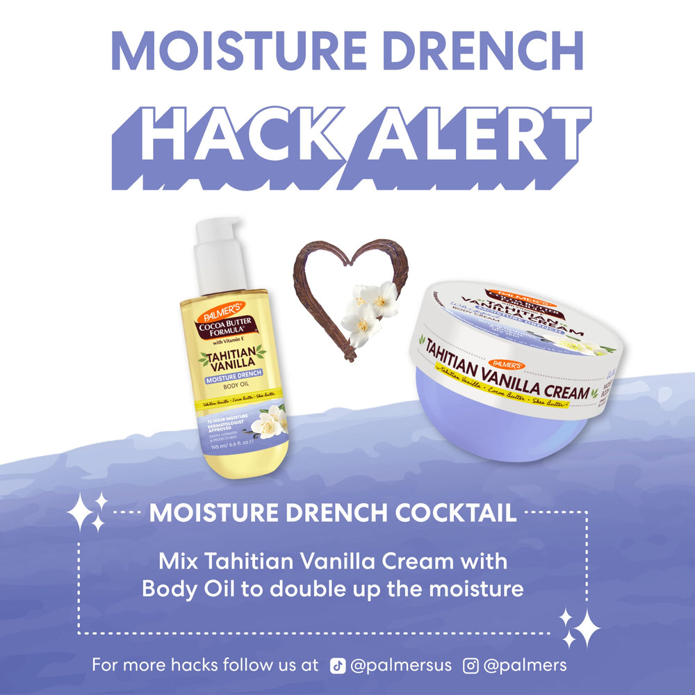 Palmer's post-shower moisture seal with a light, non-greasy feel.