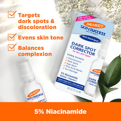 Serum applied to cheek, suggesting daily use for brightness and even tone