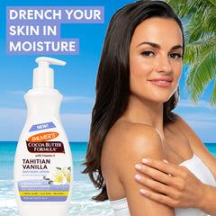 Palmer's Tahitian Vanilla lotion pump for easy daily application