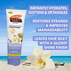 Palmer's Tahitian Vanilla Conditioner cream texture easy detangling.