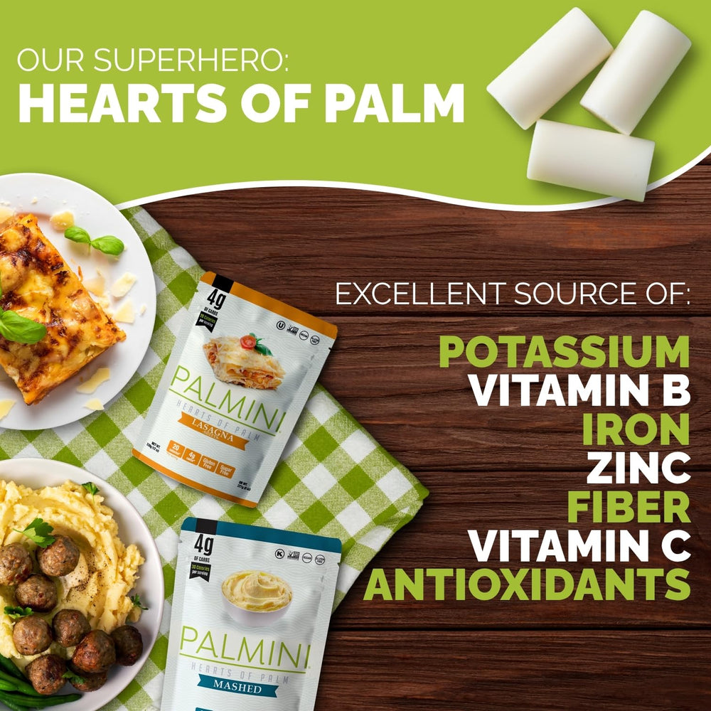 Palmini mashed pouch provides creamy, low-carb mash options