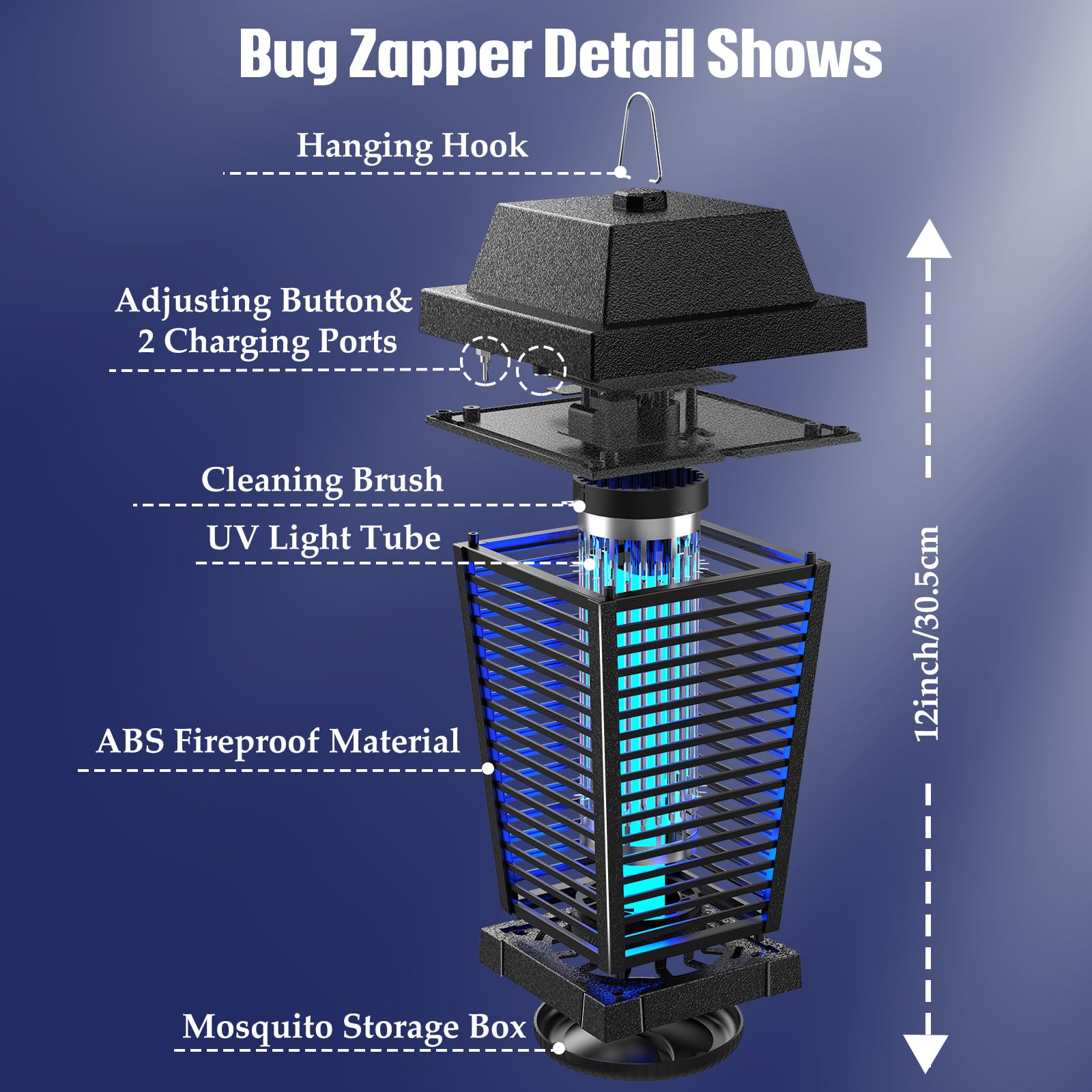 Type-C connectivity supports reliable charging and uninterrupted use