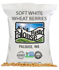 Palouse Brand wheat berries in bulk for storage and cooking