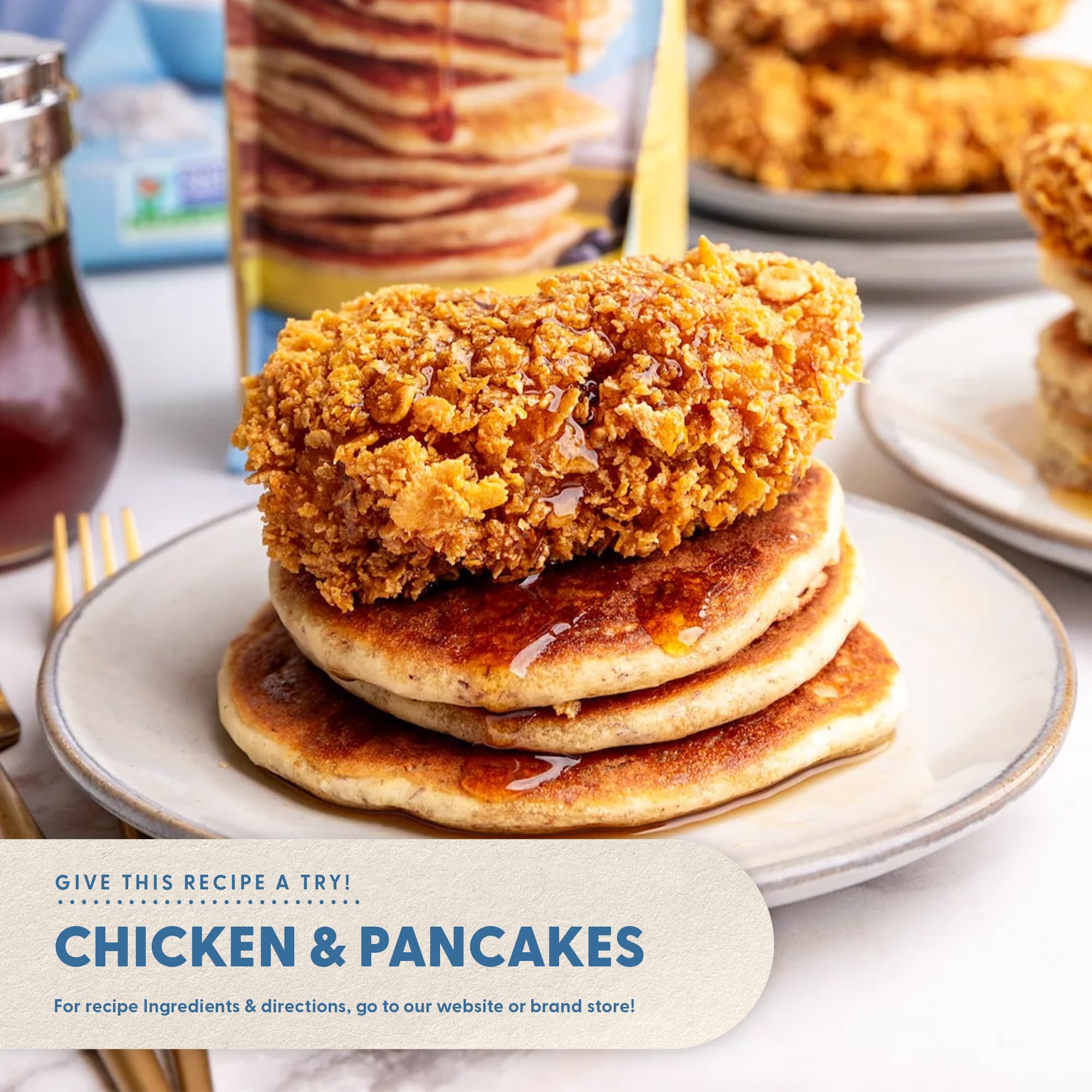 Pamelas label shows dairy-free and vegan options for cooks.