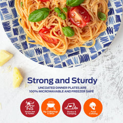 PAMI 7-inch blue plate ideal for snacks and kids' portions