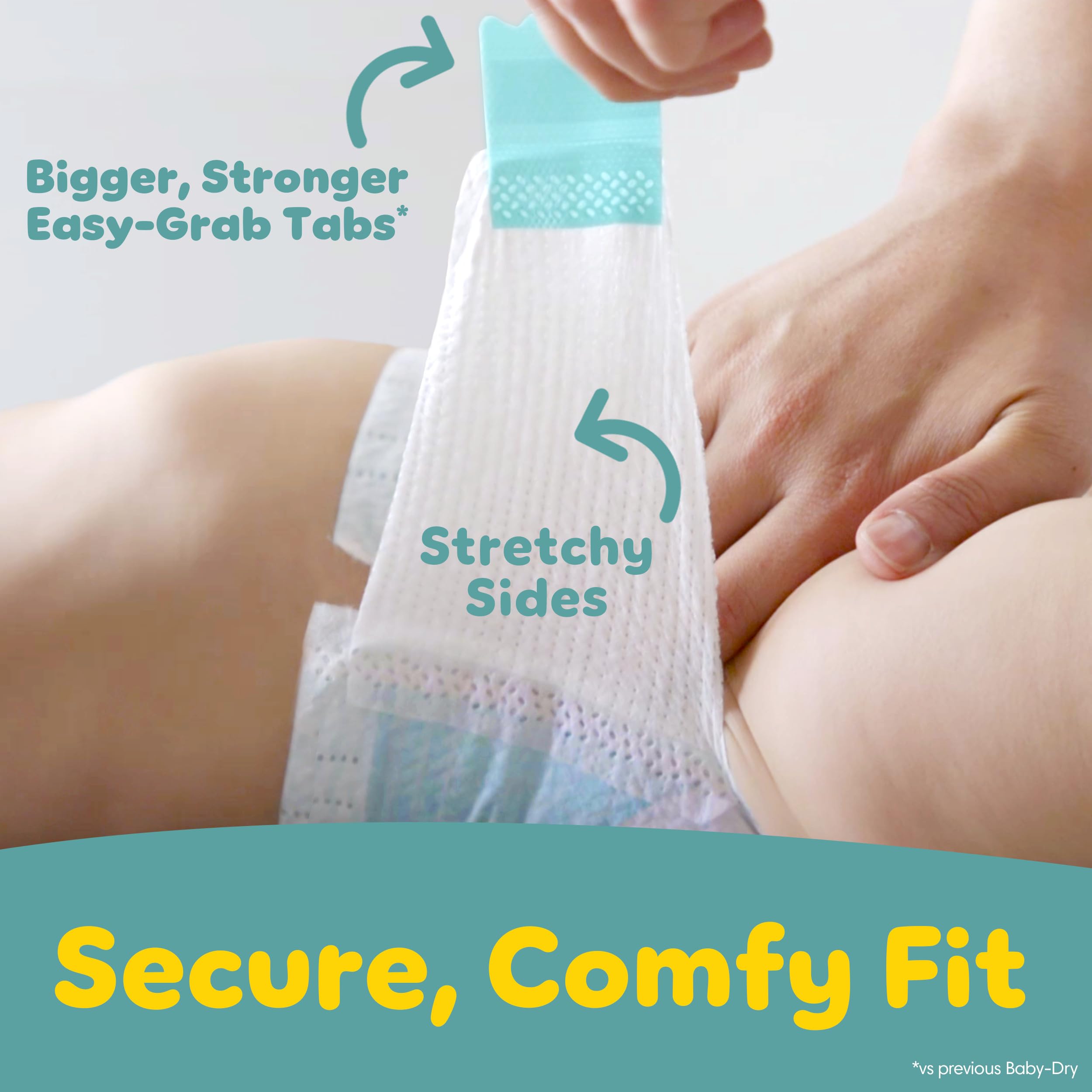 Pampers Baby-Dry exclusive Sesame Street designs on packaging