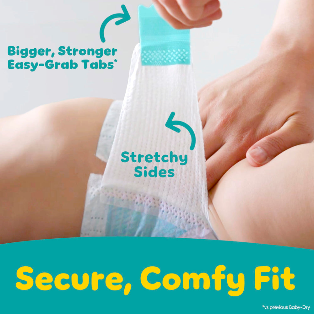 Pampers Baby-Dry exclusive Sesame Street designs on packaging