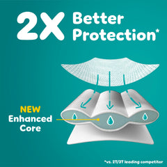 Pampers Easy Ups leak guard barriers prevent leaks during training