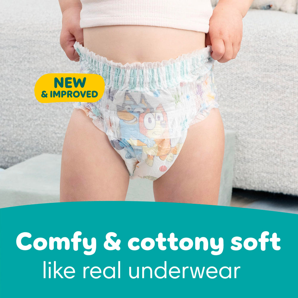 Pampers Easy Ups night protection option for overnight use