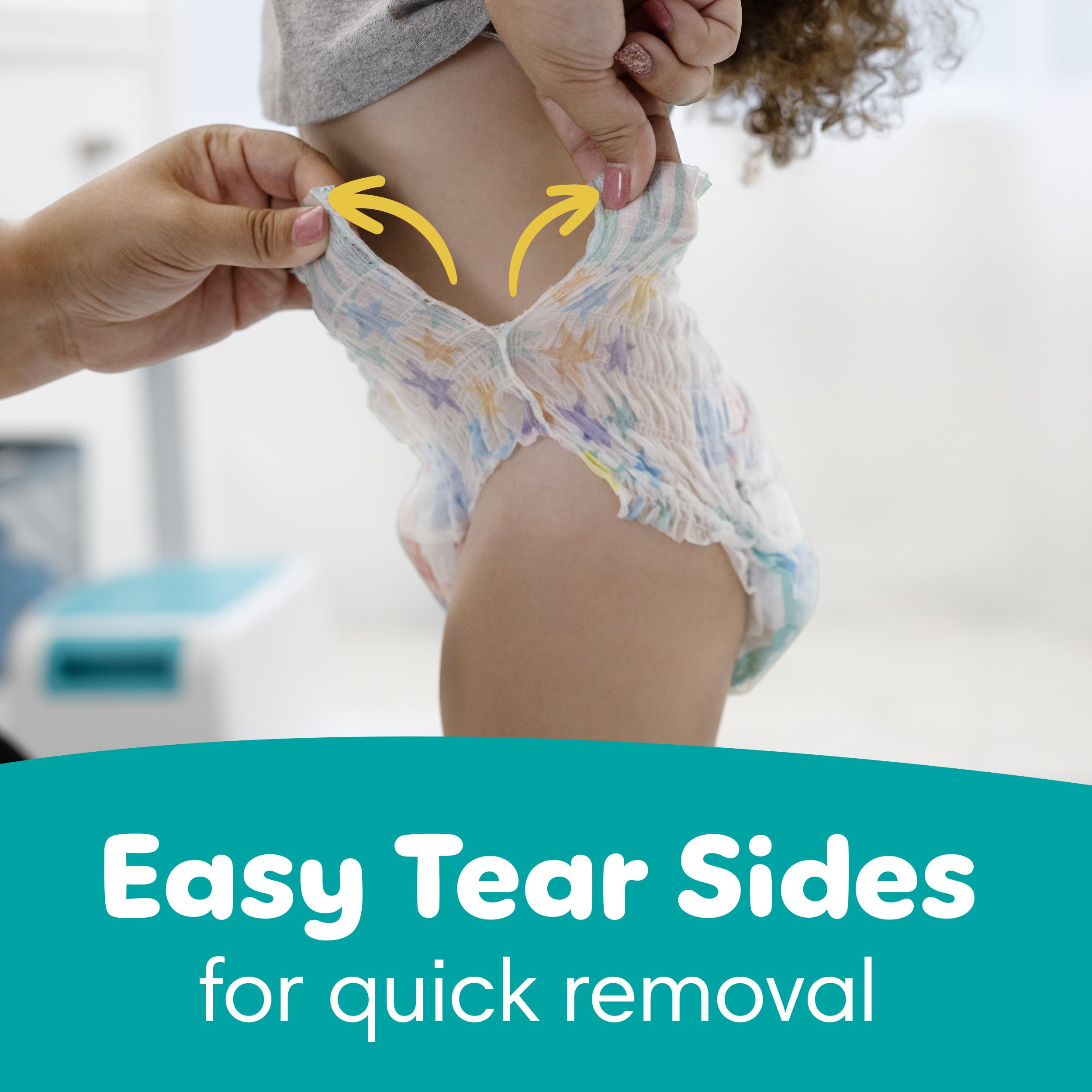 Pampers Easy Ups packaging variation featuring bluey design