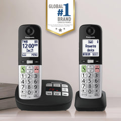 Panasonic KX-TGU432B big buttons simplify dialing for seniors
