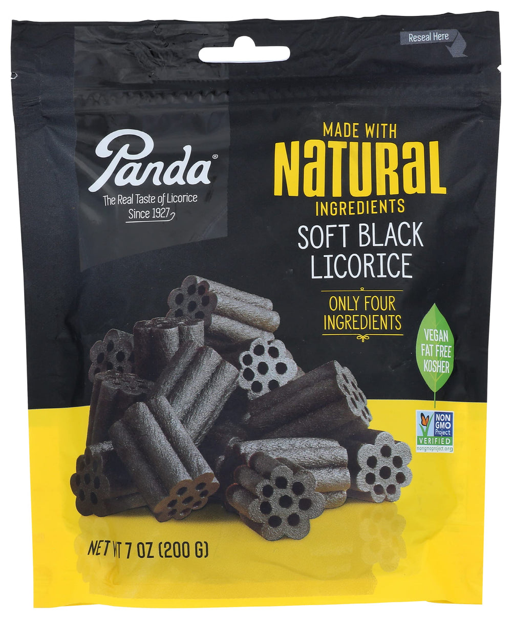 Panda Licorice Chew natural color communicates simple, real ingredients.