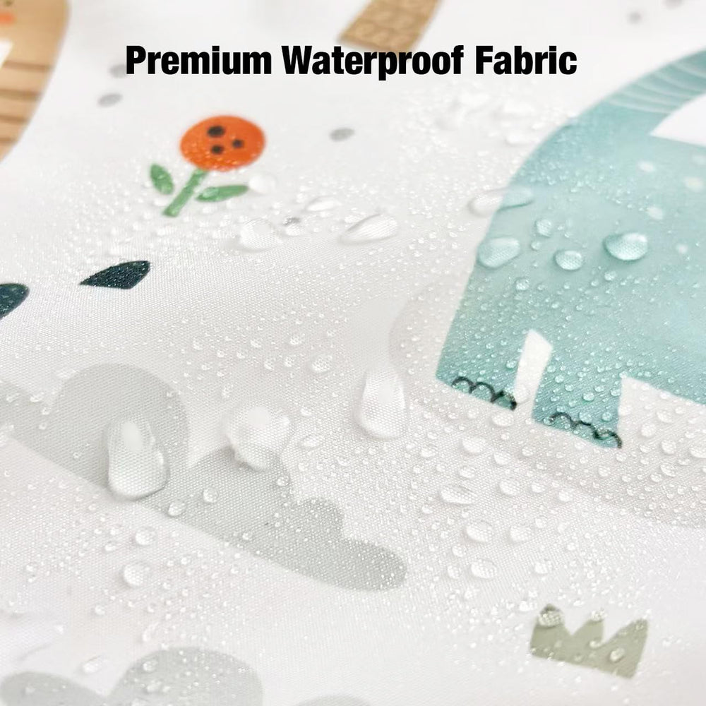 PandaEar adjustable bib fits 6-36 months for growing toddlers.