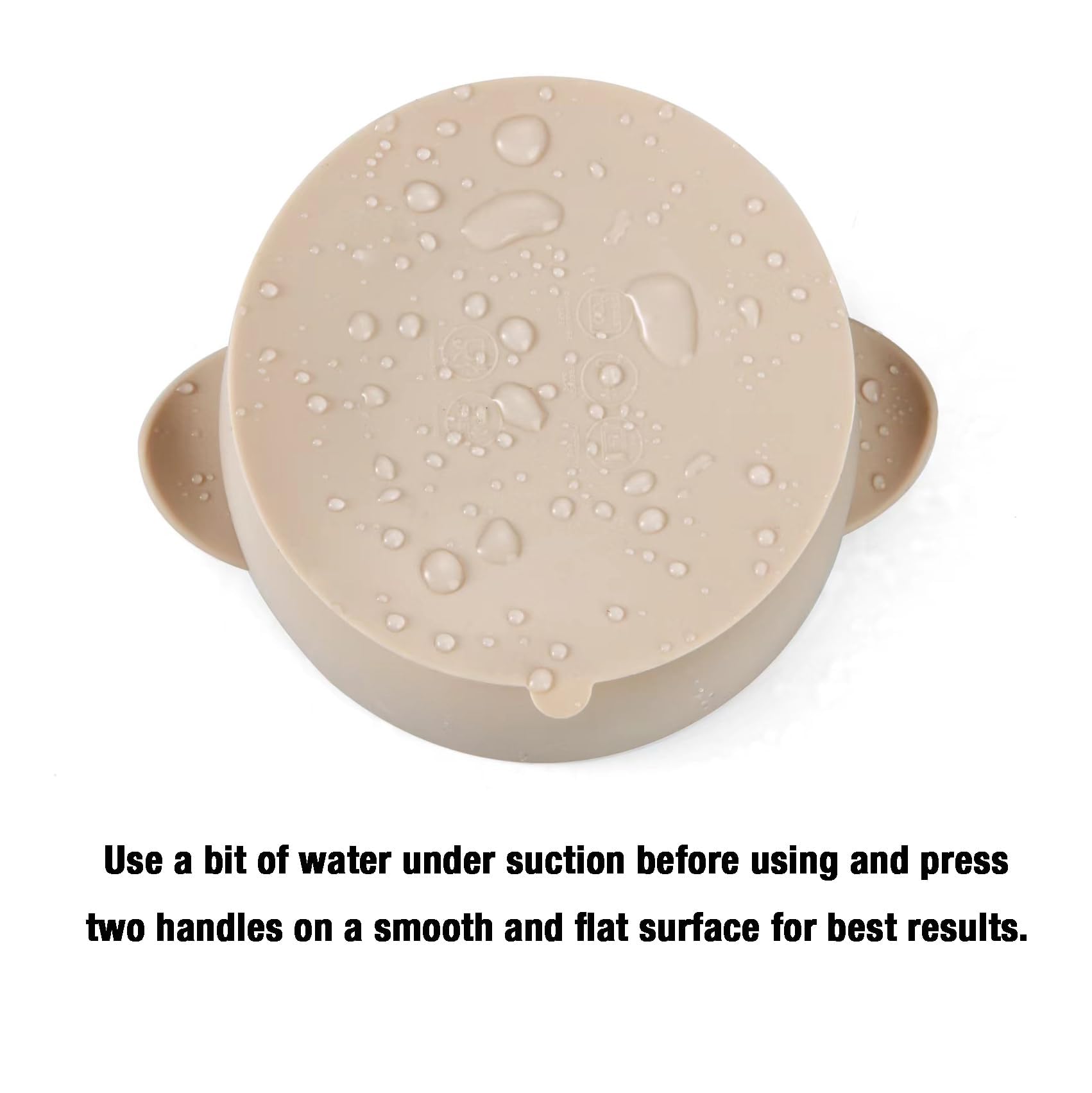 PandaEar spill proof rims help keep mealtime surfaces clean
