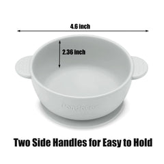 PandaEar bowls with anti slip handles stay steadier during meals