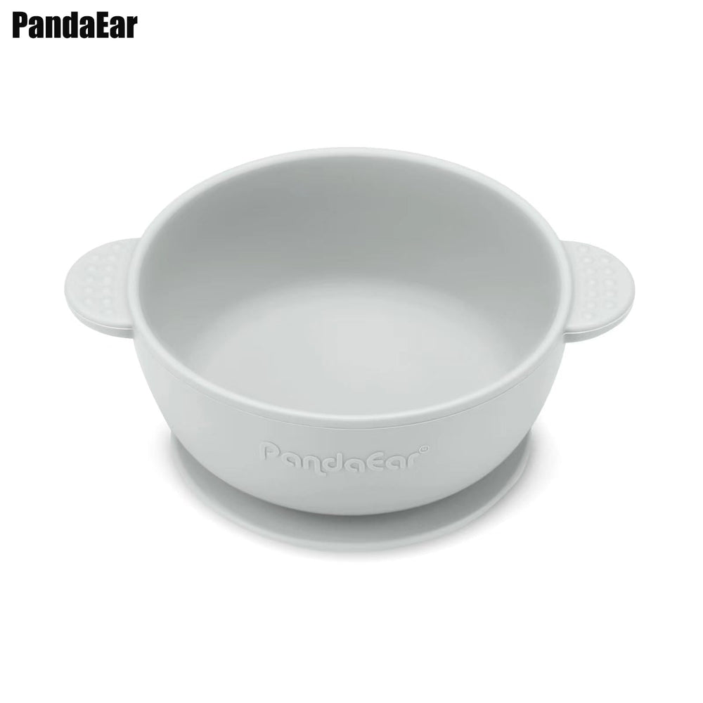 PandaEar silicone cutlery with safe edges included