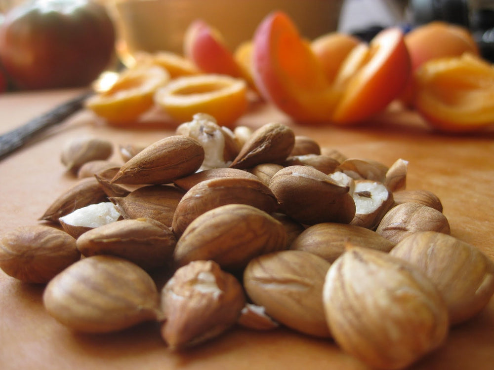 Pangamic Acid and natural enzymes in apricot seeds
