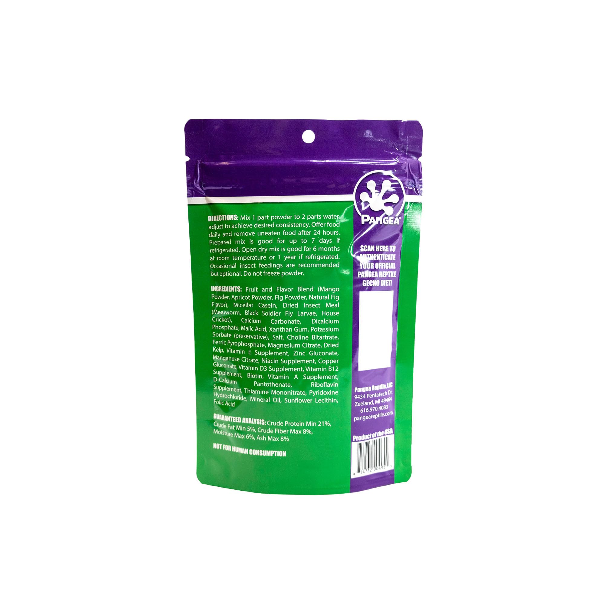 Pangea Gecko Diet ready-to-serve in bowls to entice meals.