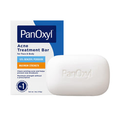 PanOxyl Acne Treatment Bar with 10 percent benzoyl peroxide for clearer skin