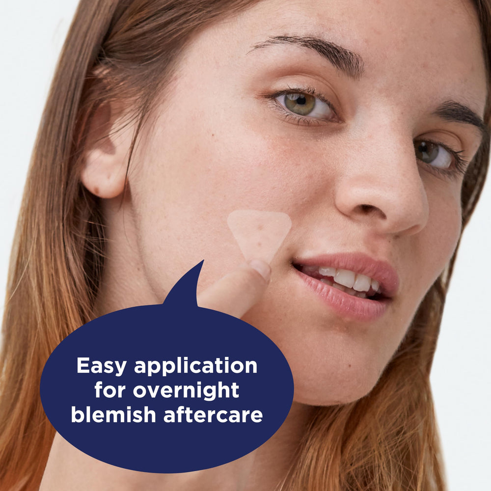 Vegan and latex-free patch suitable for sensitive skin.
