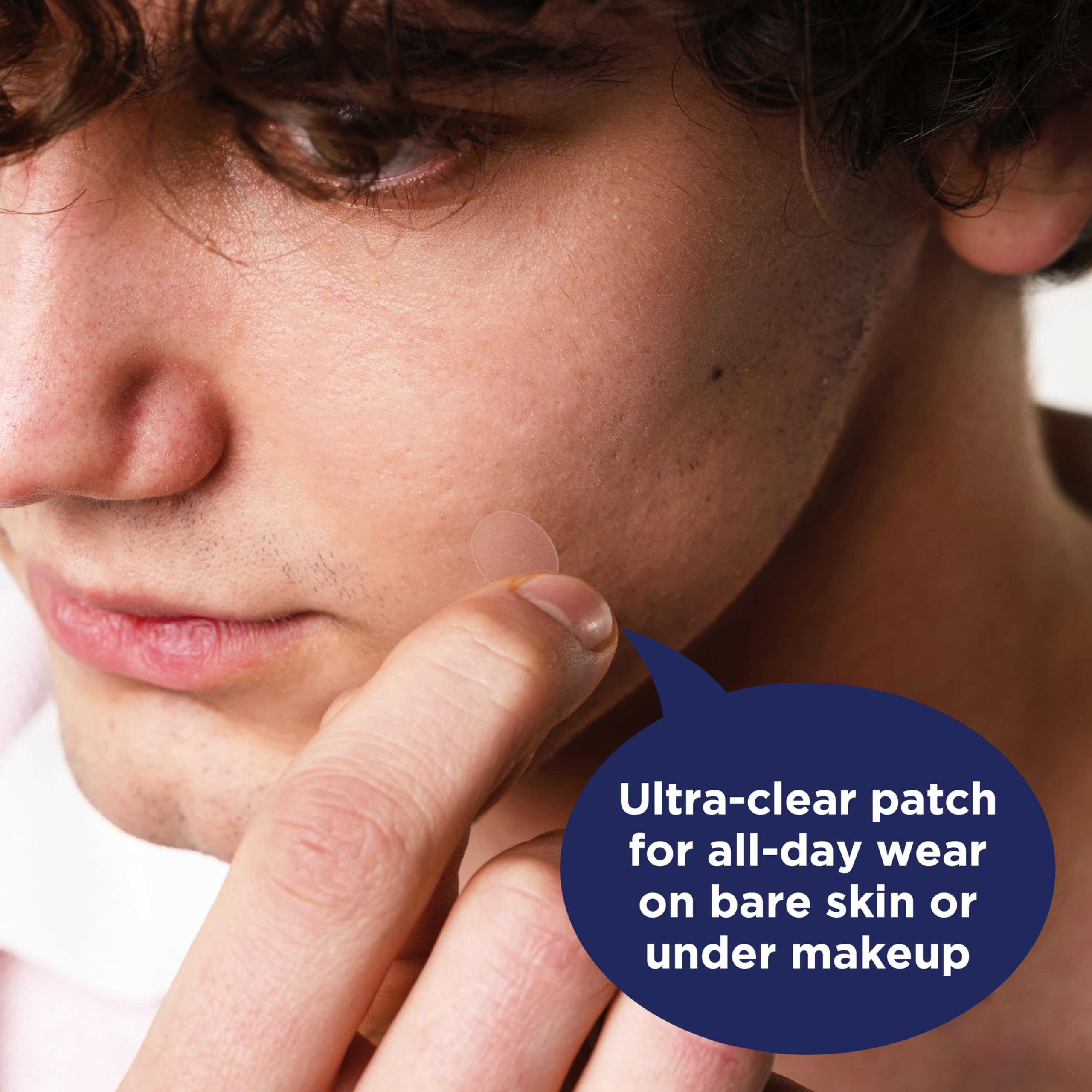 All-day wear PanOxyl patch helping absorb impurities during the day.