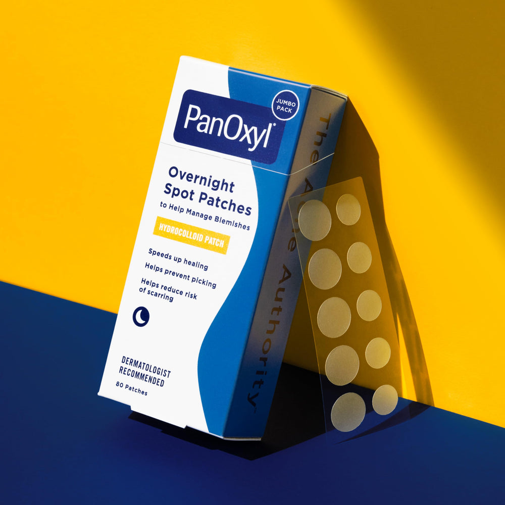 PanOxyl PM Overnight Patch latex-free formula suitable for sensitive skin