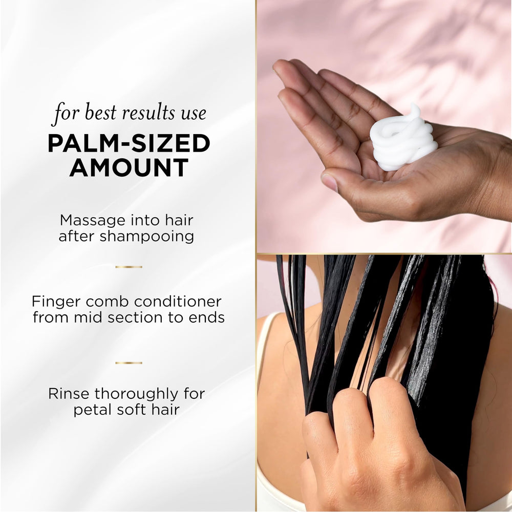 Pantene Rose Water conditioner fragrance hints at calming floral aroma.