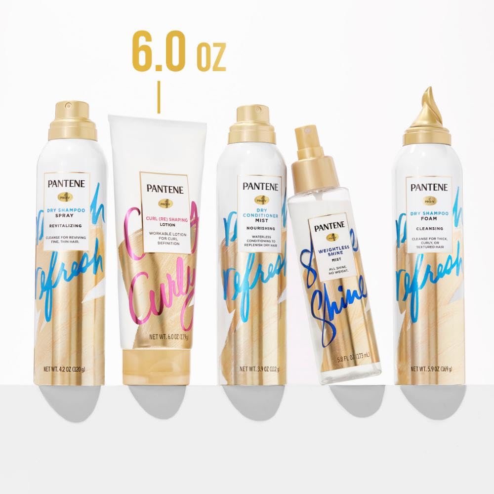 Pantene Pro-V Curl Cream air-dry for natural bounce and shine