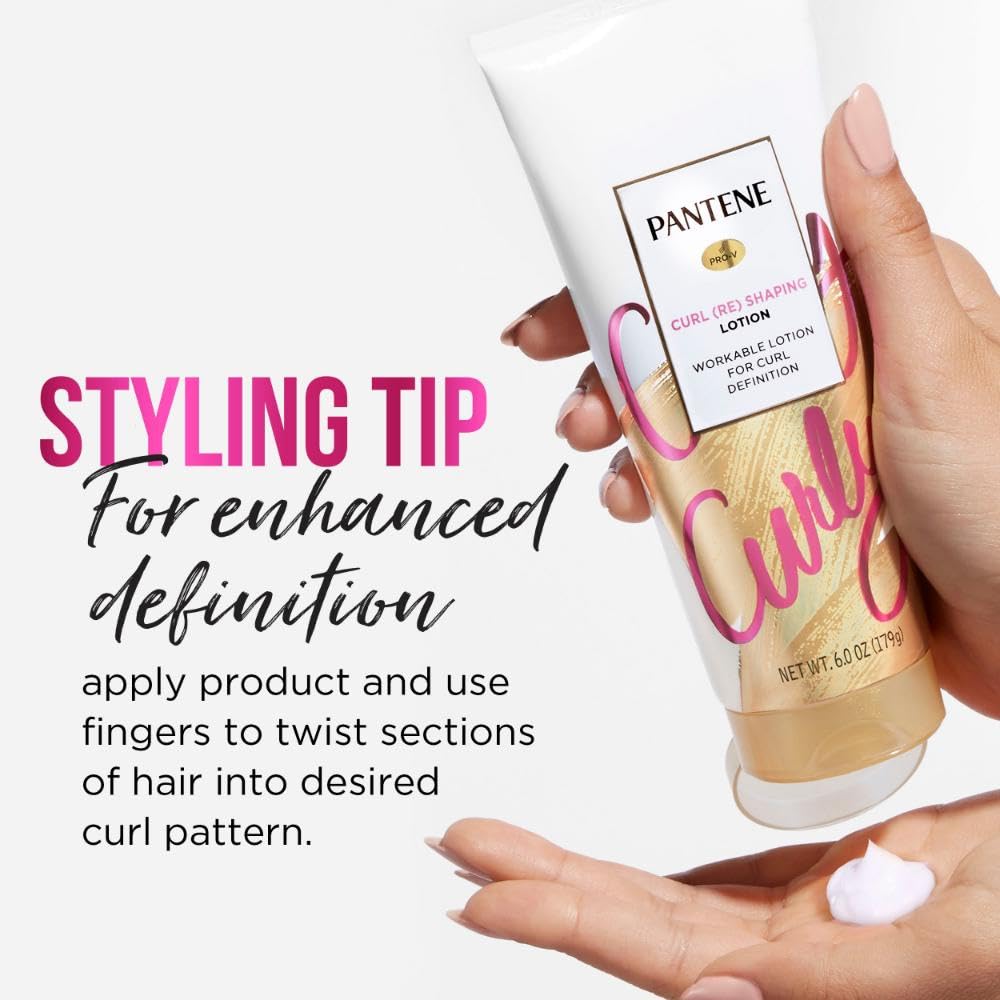Pantene Pro-V Curl Cream helps combat humidity to reduce frizz