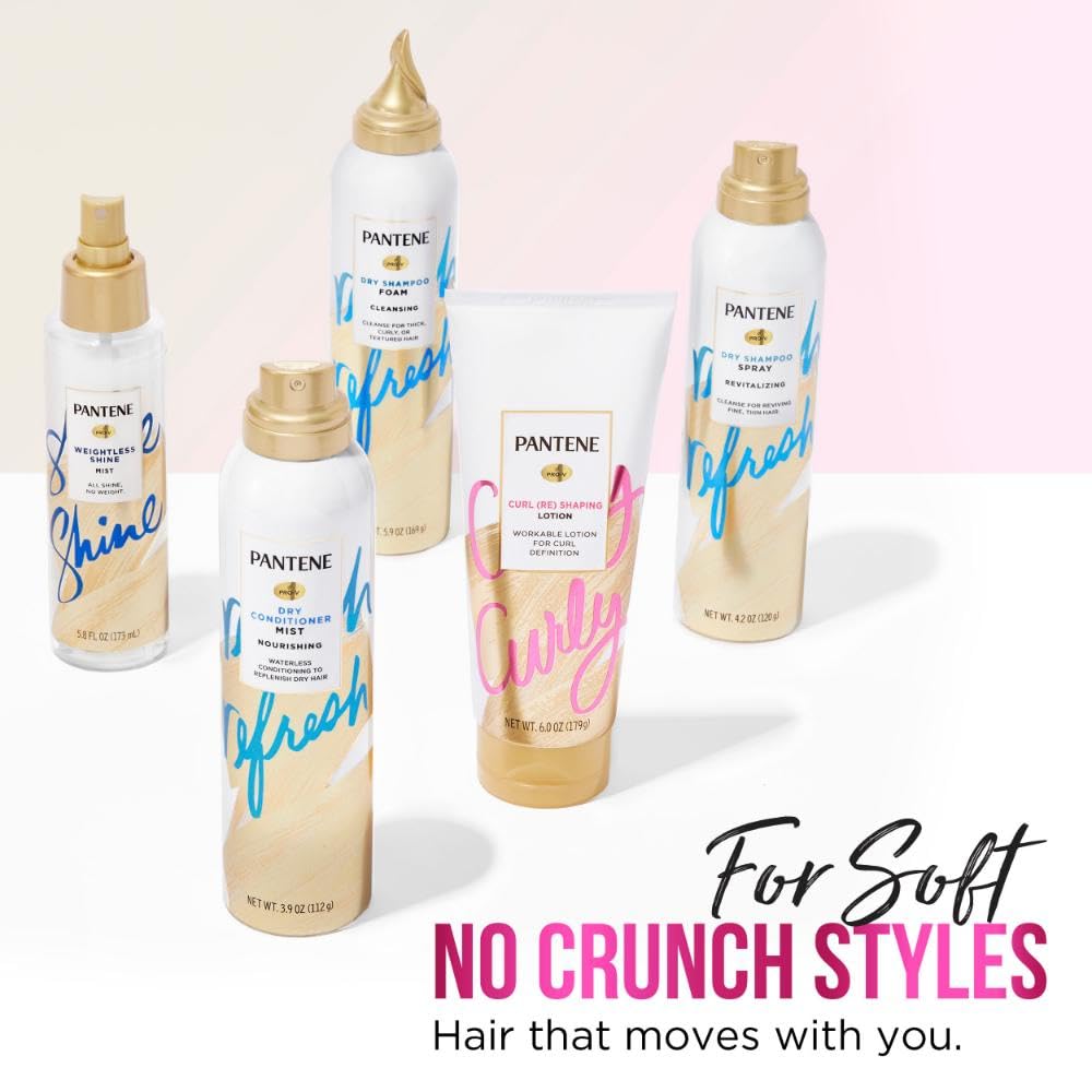 Pantene Pro-V Curl Cream enriched with Pro-V B5 nourishes curls