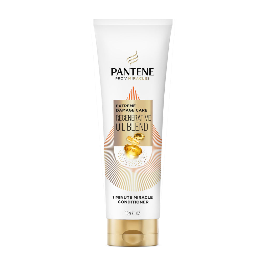 Pantene Pro-V Miracles Conditioner bottle with argan and jojoba for damaged hair