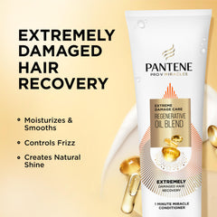 Close-up of creamy conditioner texture for smoothing and detangling