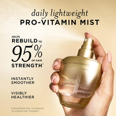Pantene Pro-Vitamin Essence mist on wet hair relieves frizz and adds smoothness