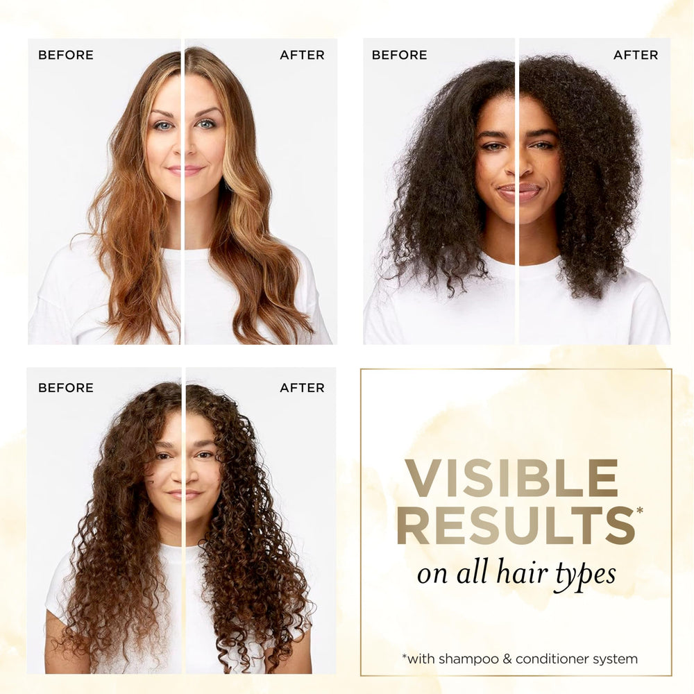 Pantene Rice Water Shampoo pump emphasizes easy daily use