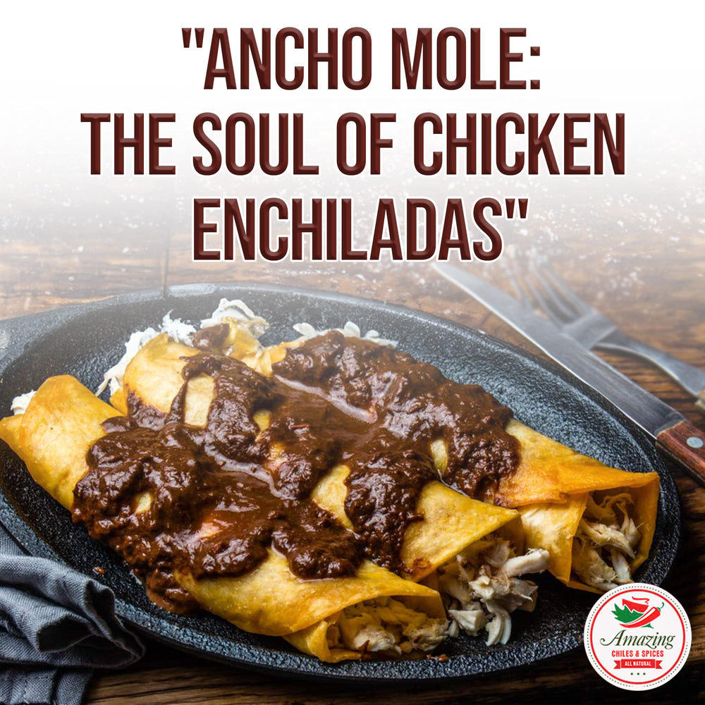 Amazing Chiles & Spices pantry storage ancho powder tin keeps spice fresh and ready.