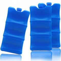 Panxxsen 3-pack breastmilk ice packs keeping bottles cool during travel
