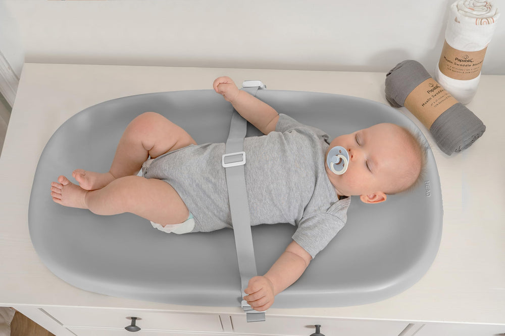 Papablic waterproof fabric and non-slip bottom keep surfaces clean and stable