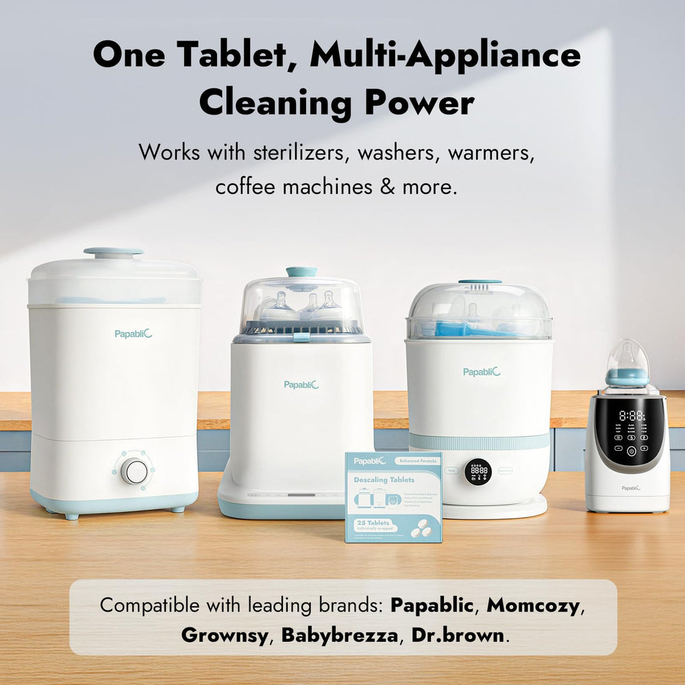 Papablic tablets keep Papablic appliances clean and efficient.