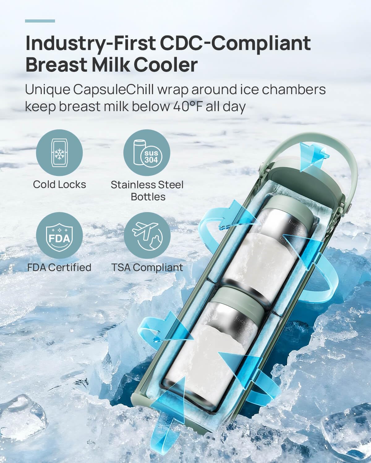 Papablic stainless steel 10oz bottles are BPA-free and durable.
