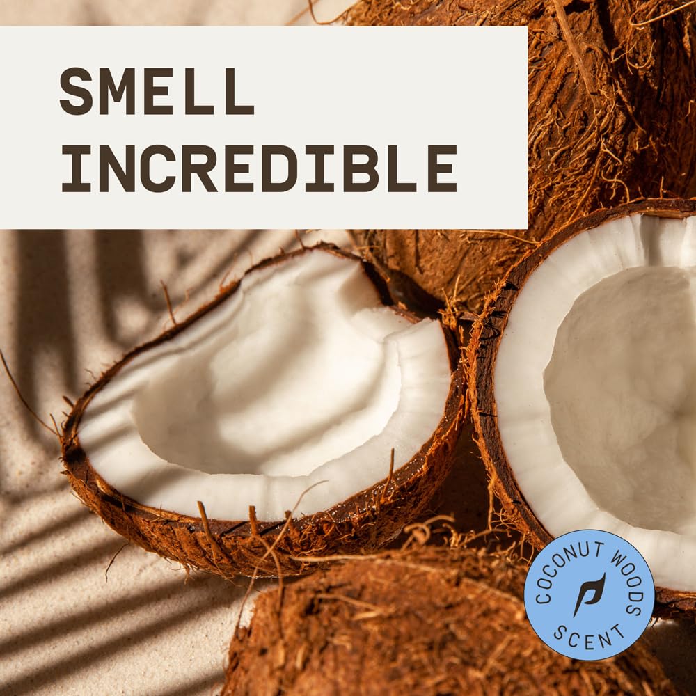 PAPATUI fragrance notes Coconut Vanilla provide a subtle wearable scent.