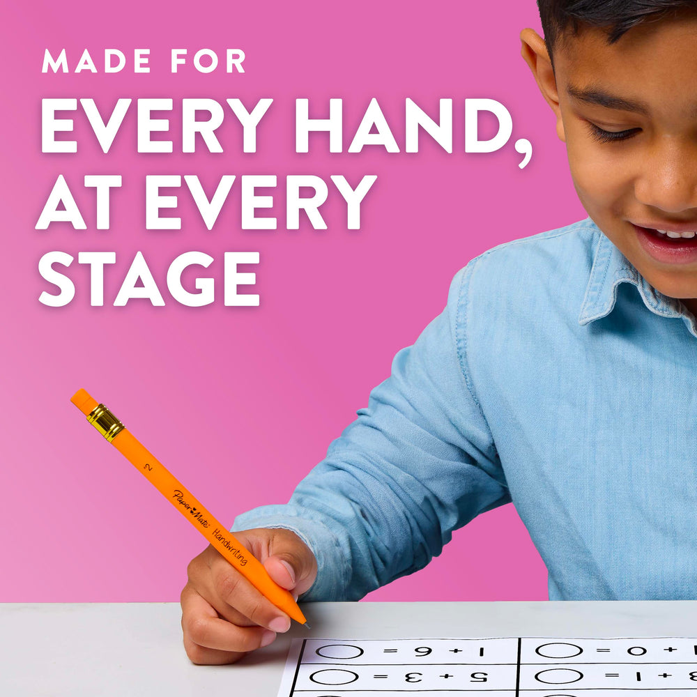 Colorful Paper Mate pencils for engaging handwriting sessions.