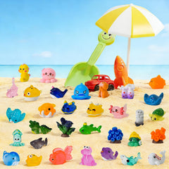 PAPPYN-A seahorse figure brings whimsical detail to fairy gardens and micro habitats.