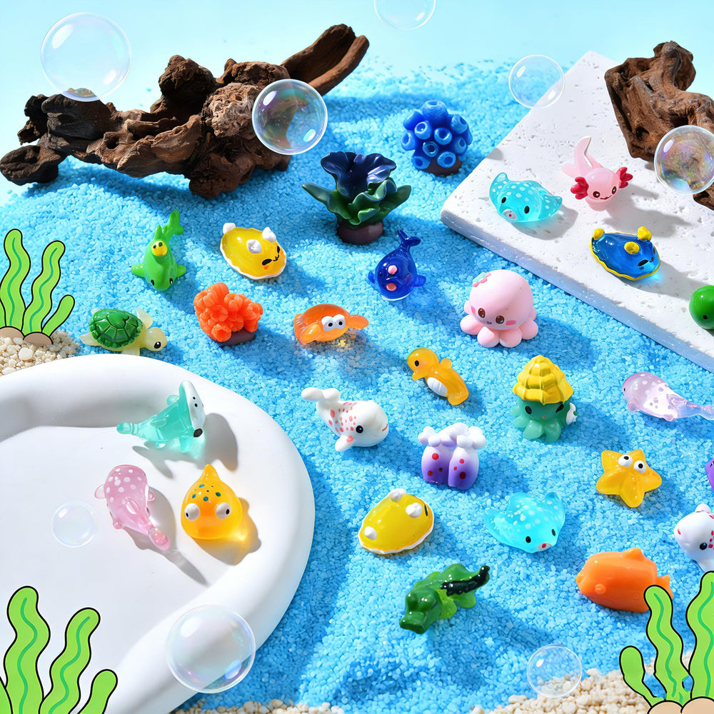 PAPPYN-A starfish figure offers coastal charm for plant pots and aquarium decor.