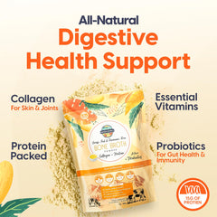 Paradise Naturals probiotics jar shows gut-supporting formulation for daily wellness