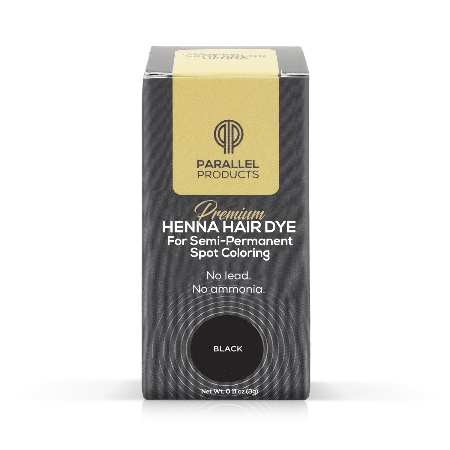 Parallel Products Spot Color Henna Kit black shade for deep tone